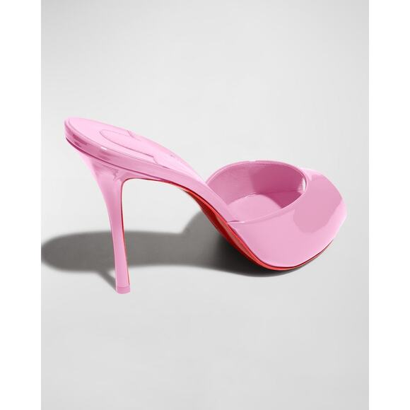 Christian Louboutin Me Dolly 100mm Mule Sandals - 7.5b - Pinkador - Picture 3 of 4